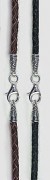 BRN Leather Cords with Sterling Silver ends